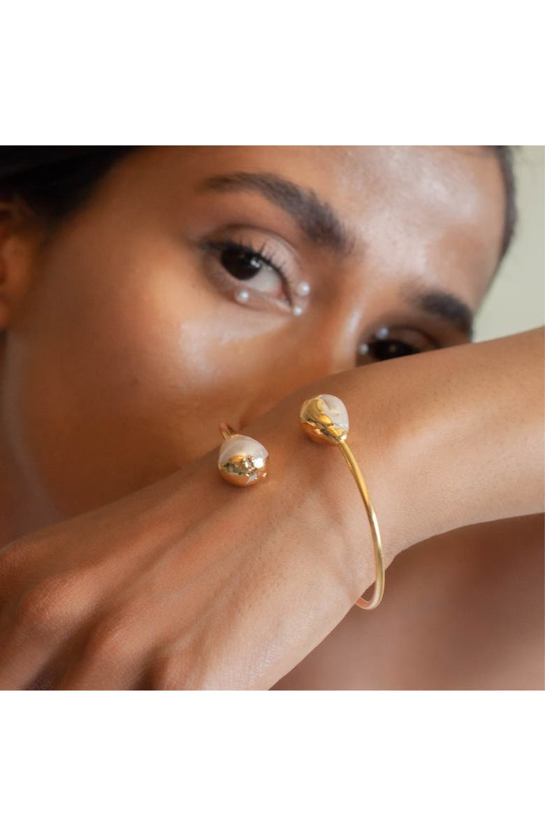 Dhwani Bansal REVA BRACELET, Alternate, color, Gold Plated