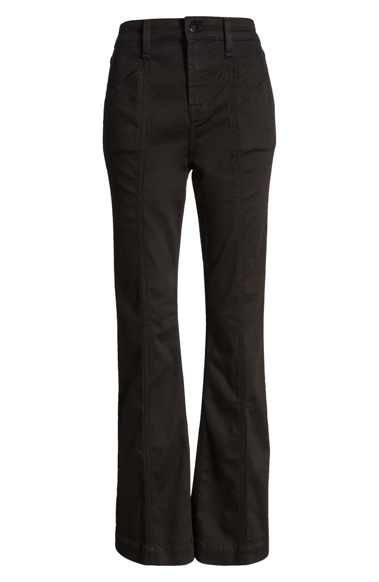 JEN7 by 7 For All Mankind Center Seam High Waist Wide Leg Trouser Jeans, Alternate, color, 