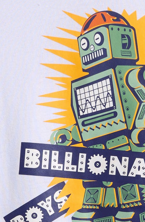 Billionaire Boys Club Kids' Zap Cotton Graphic T-shirt In White