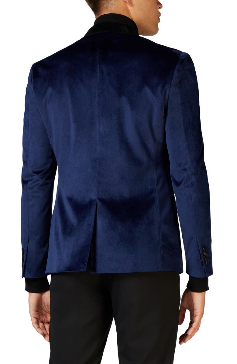 OppoSuits Deluxe Deep Blue Suit Dinner Jacket, Alternate, color, Blue