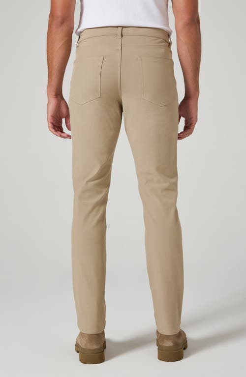 7 Diamonds Baron Straight Leg Stretch Twill 5-pocket Pants In Neutral