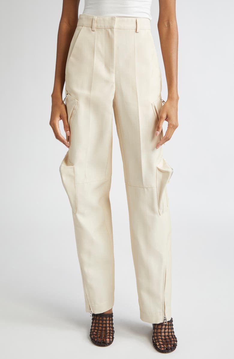 Jacquemus Le Cargo Atelier Cargo Pants, Main, color, Light Beige