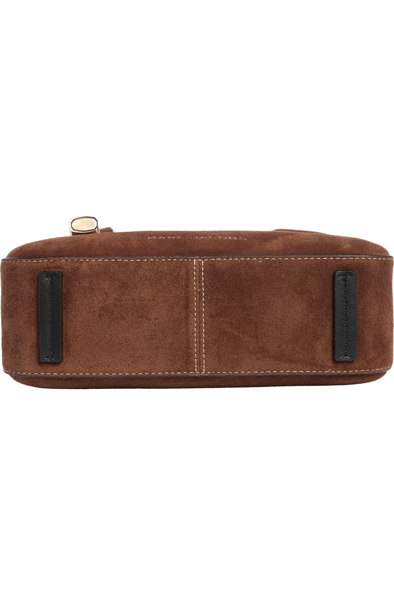 Marc Jacobs Drifter Small Suede Satchel, Alternate, color, Cognac