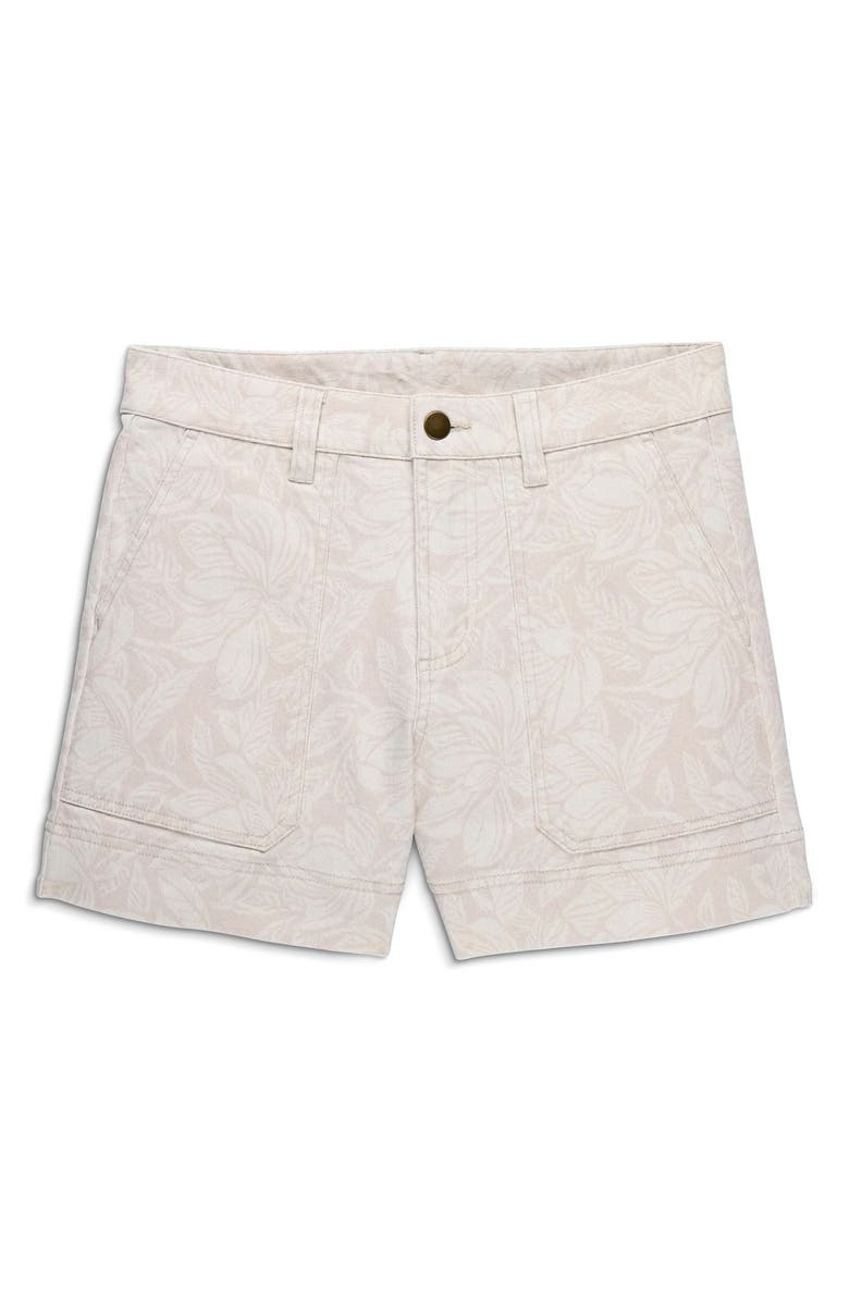 Free Fly Folly Stretch Cotton Twill Shorts, Alternate, color, Nolia Floral Print Stone