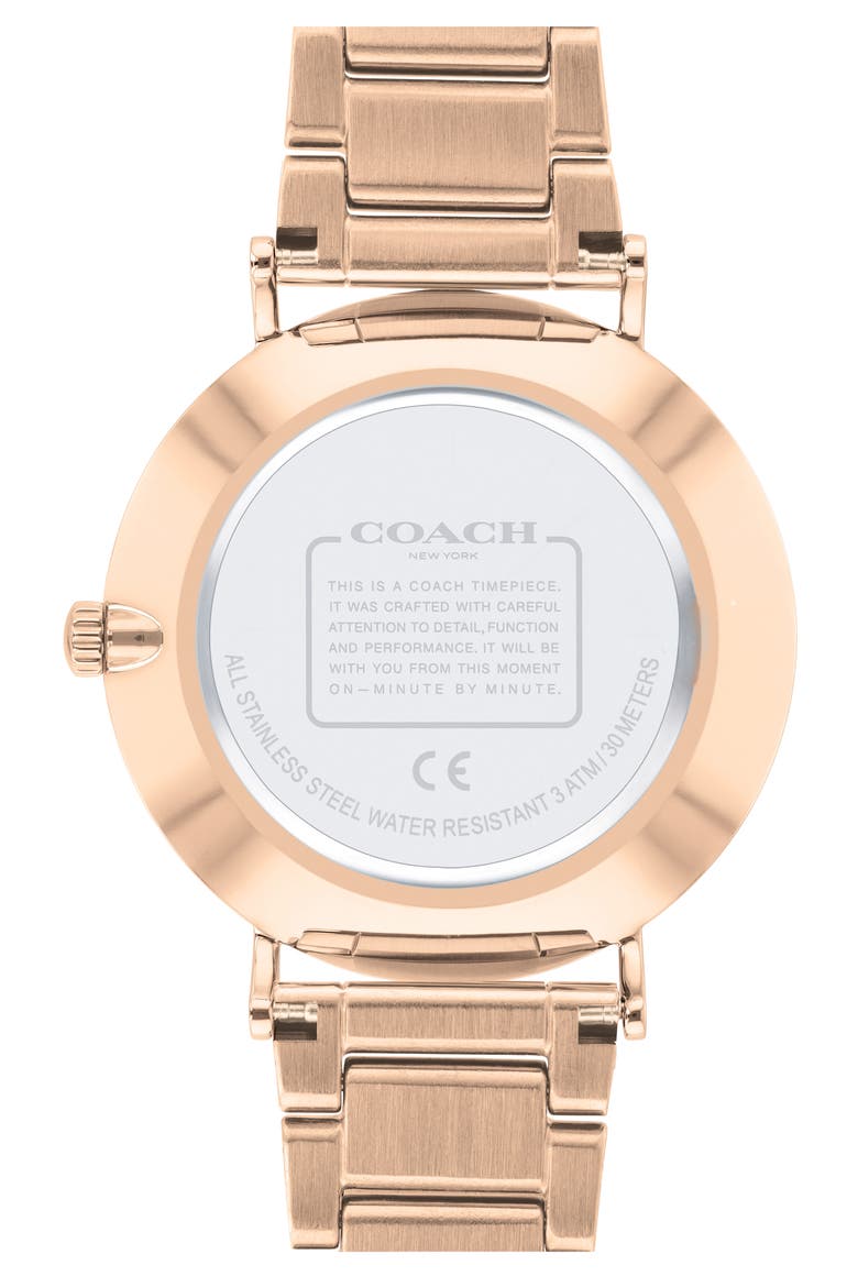 Perry Bracelet Watch, 36mm, Alternate, color, SILVER
