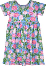 Flap Happy Girl's Playtime UPF 50+ Laya Short Sleeve Tee Dress