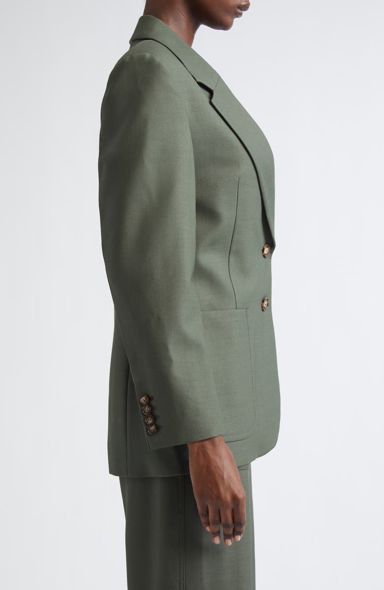 Victoria Beckham Patch Pocket Jacket, Alternate, color, Oregano