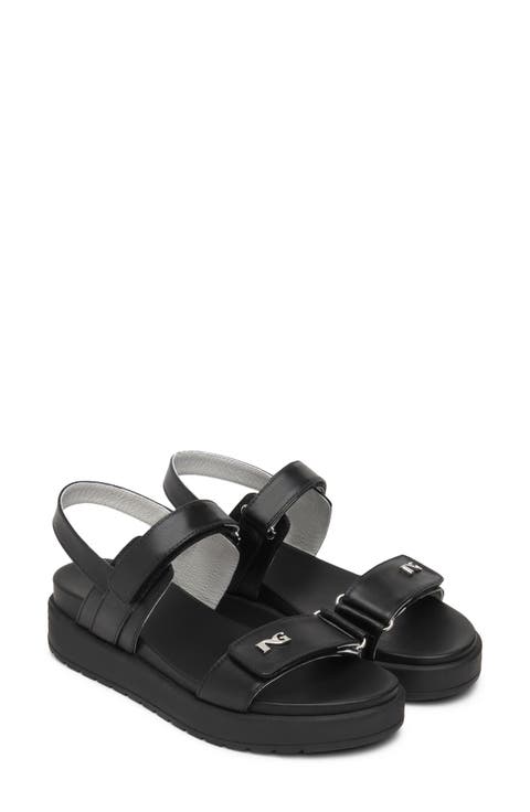 Slingback Platform Wedge Sandal (Women)