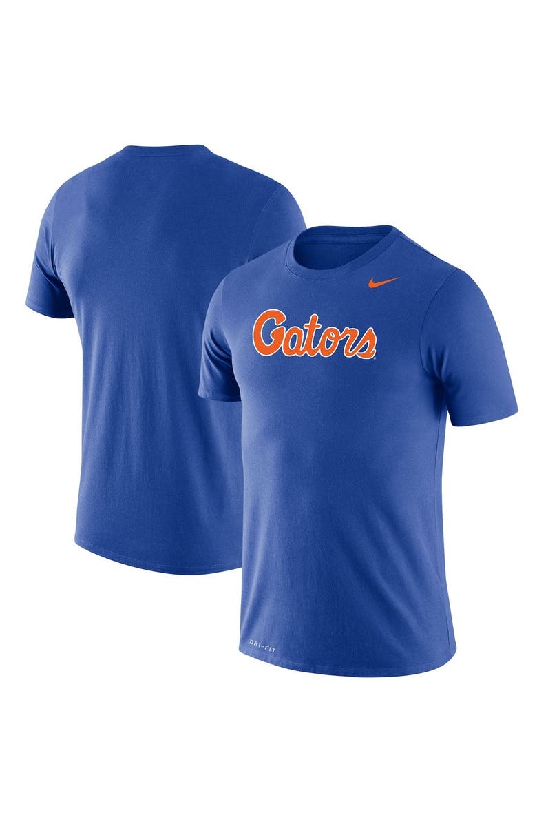 Nike Men's Nike Royal Florida Gators School Logo Legend Performance T-Shirt, Main, color,