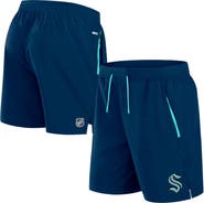FANATICS Men's Fanatics Deep Sea Blue Seattle Kraken Authentic Pro Rink Performance Shorts
