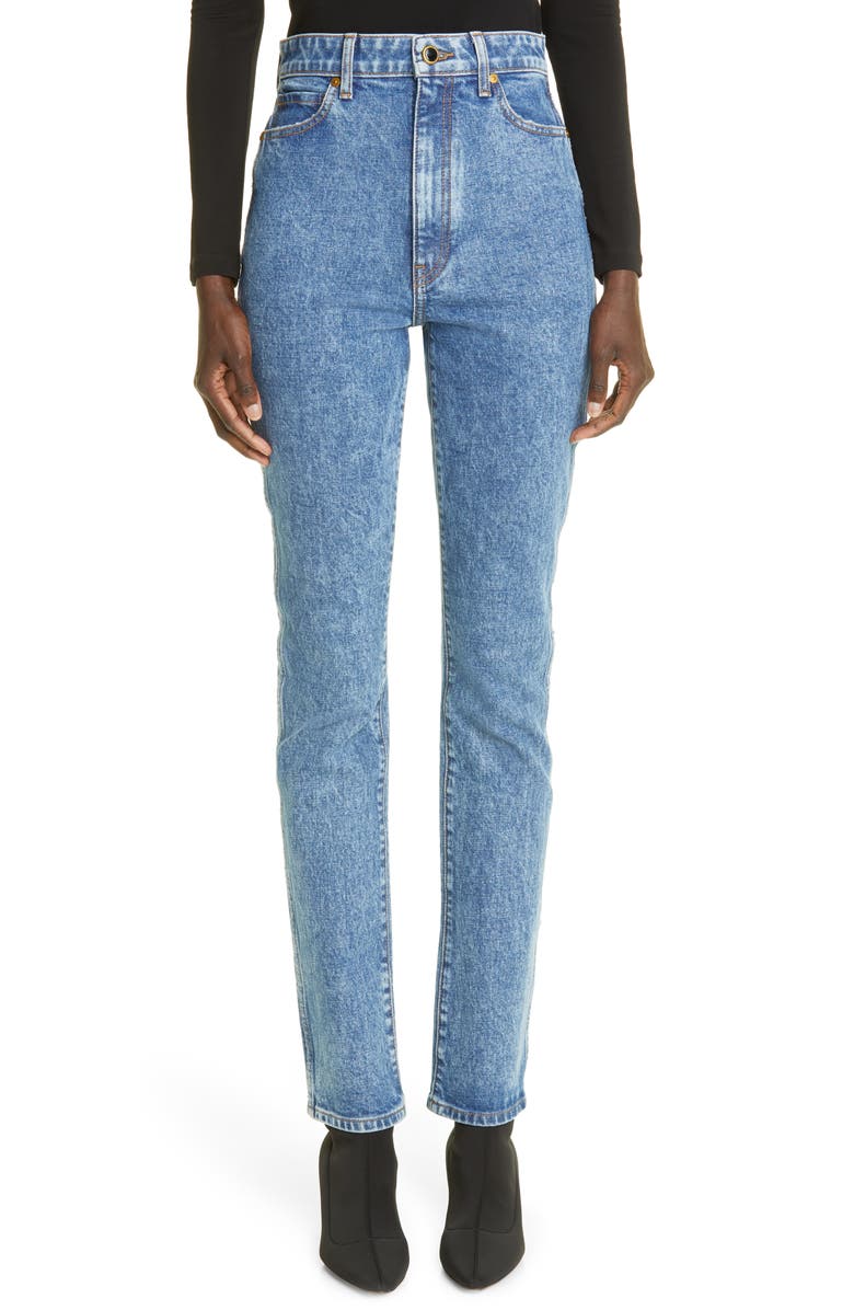 Khaite Daria High Waist Skinny Jeans, Main, color,