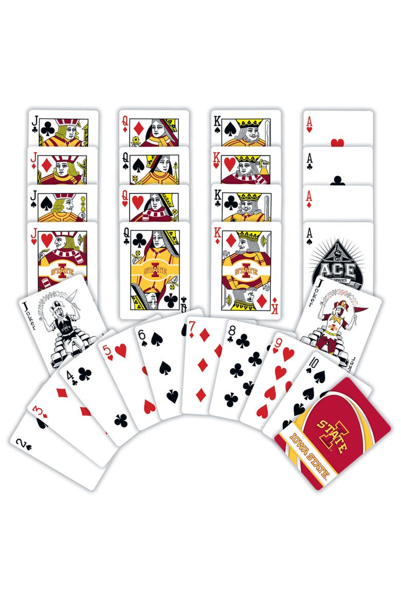 Iowa State Cyclones Playing Cards, Alternate, color, Multicolor