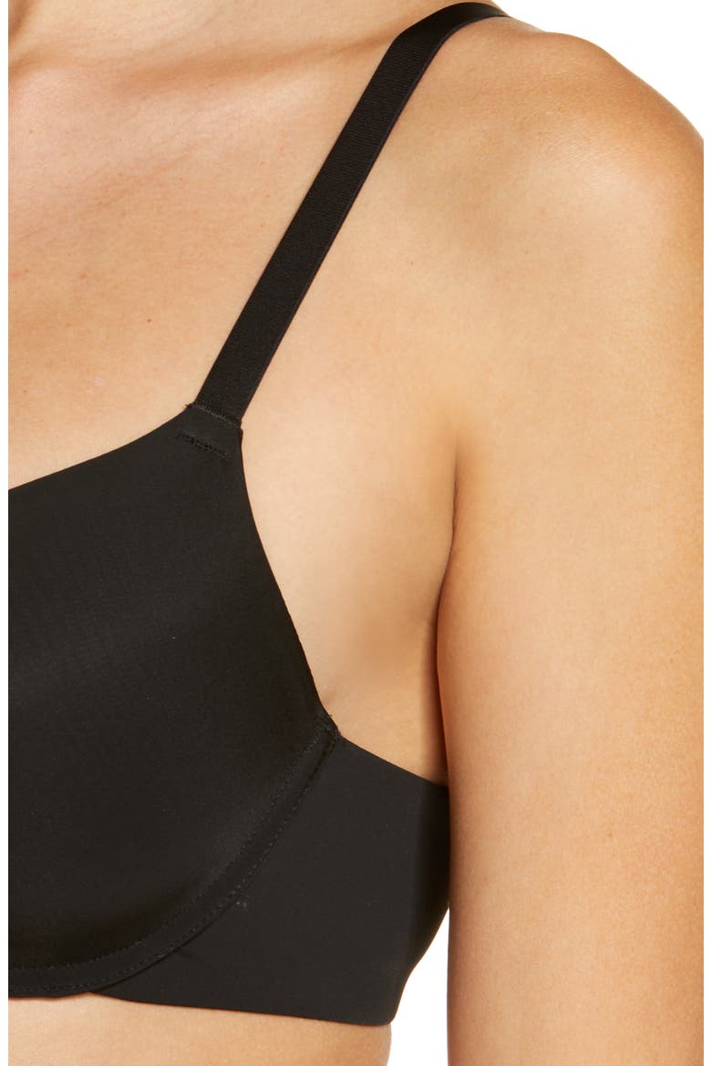 Breathless Underwire Full Coverage T-Shirt Bra, Alternate, color, BLACK
