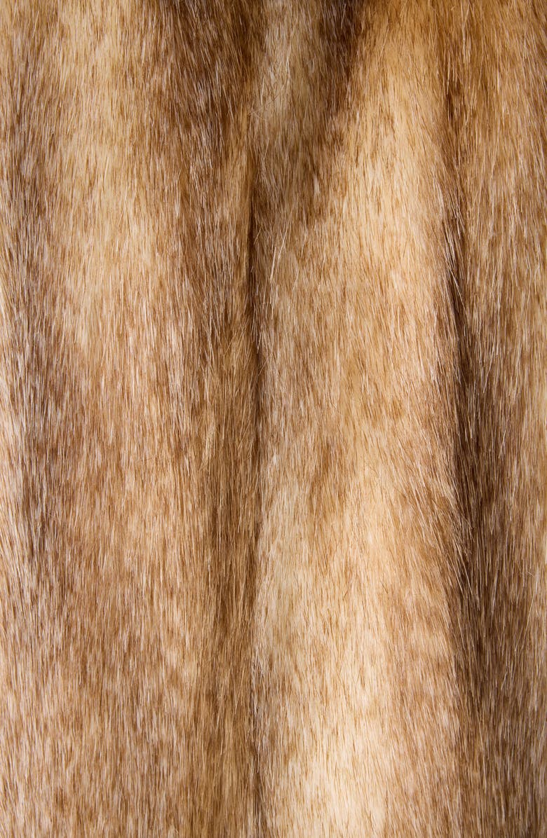 Isabel Marant Alberta Faux Fur Coat, Alternate, color, 