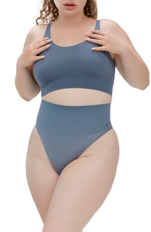 Noodyskin Seamless Body Smooth Scoop Neck Top