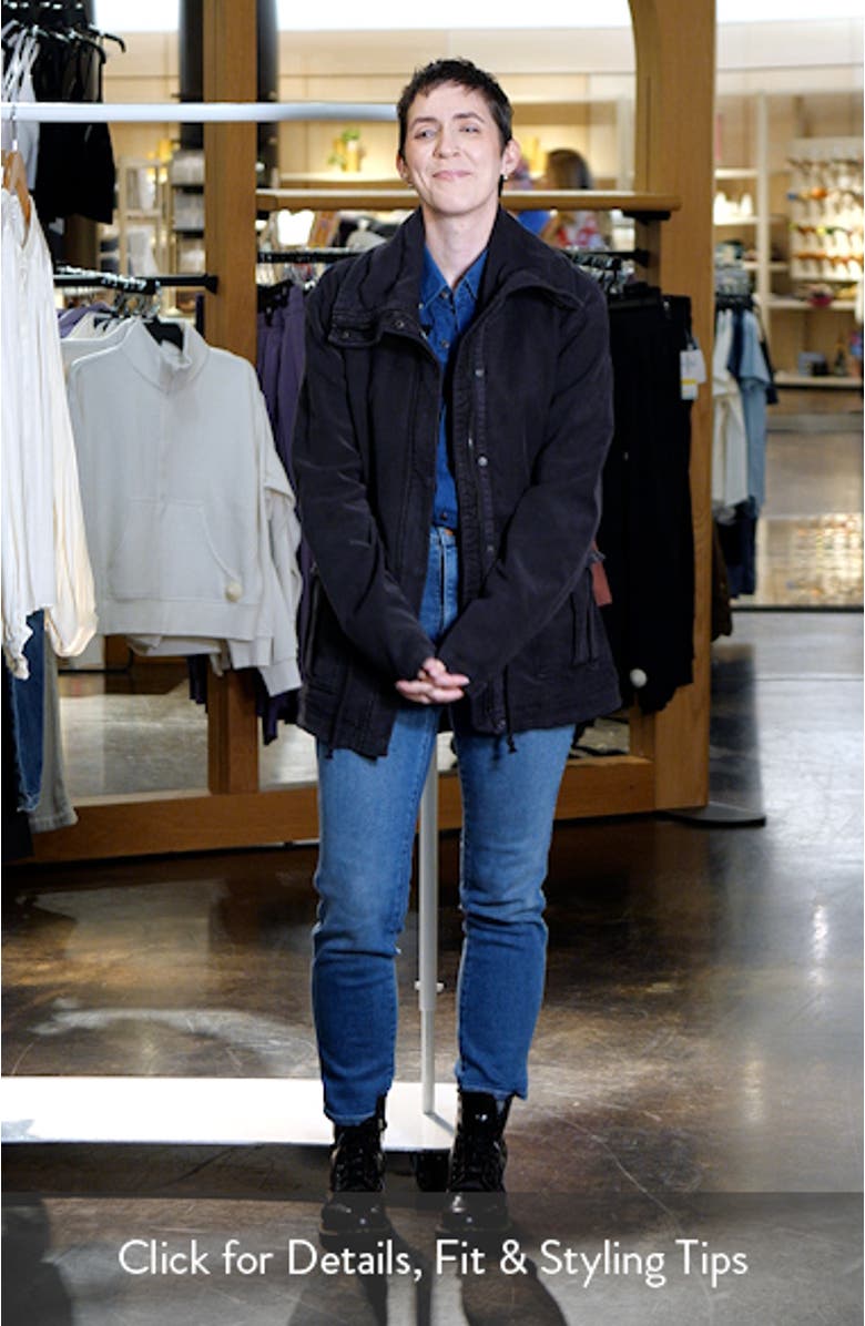 Meghan Cotton Blend Utility Jacket, sales video thumbnail