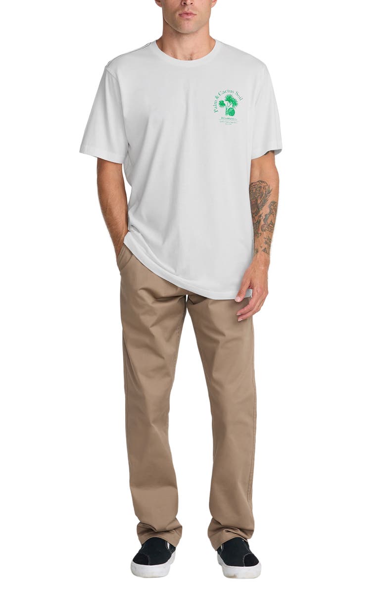 RVCA Soil Co. Cotton Graphic T-Shirt, Alternate, color, Antique White