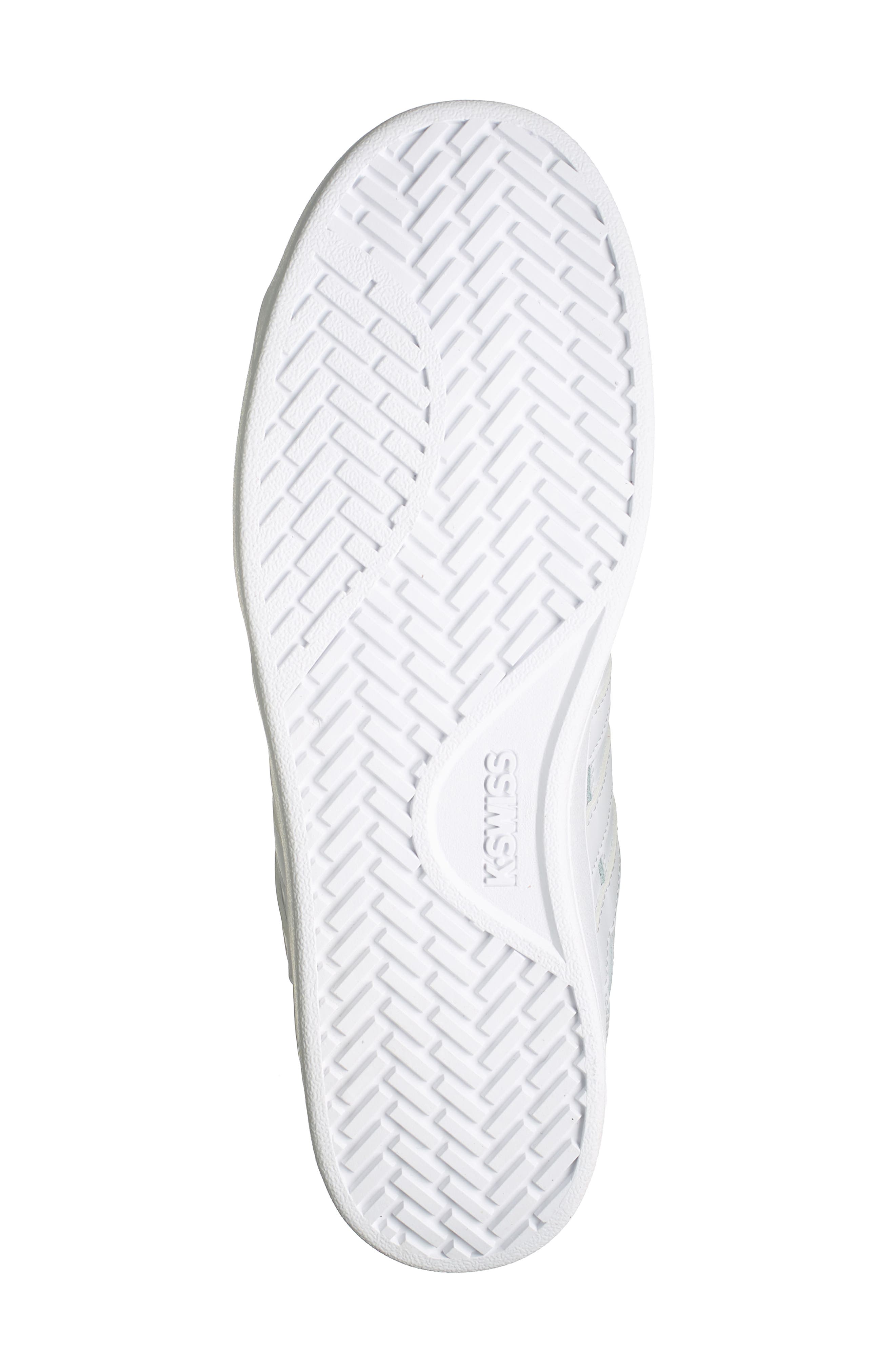 Ramli Court Sneakers, Alternate, color, WHITE/WHITE