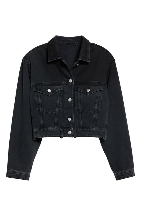 Venim Belted Denim Button-Up Shirt