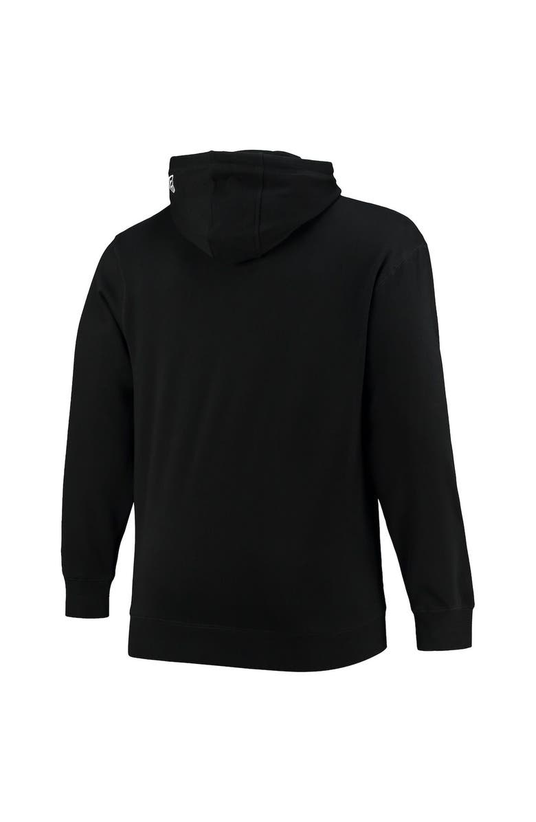 New Era Men's New Era Black Jacksonville Jaguars Big & Tall Primary Logo Pullover Hoodie, Alternate, color, 