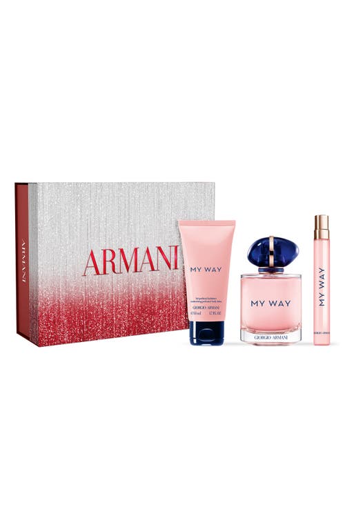 Armani Collezioni Armani Beauty My Way Eau De Parfum Gift Set In Transparent