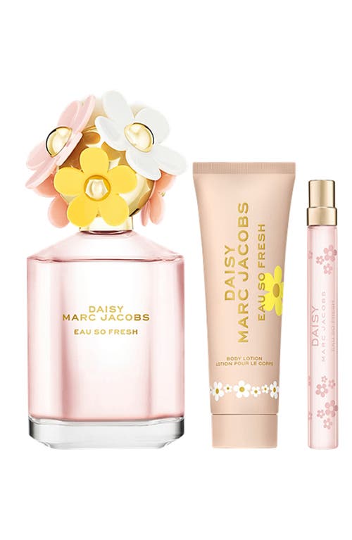 Marc Jacobs Daisy Eau So Fresh Eau De Toilette Set $224 Value In Transparent