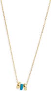 Argento Vivo Sterling Silver Bead Charm Necklace