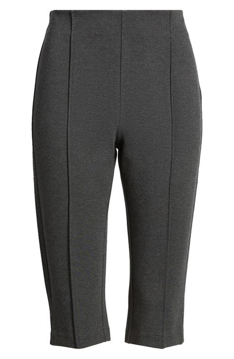 Ponte Knit Capri Pants