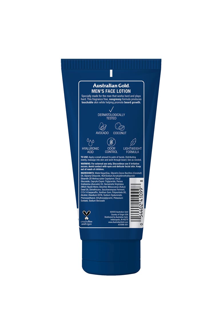 Men's Face Lotion, Alternate, color, None