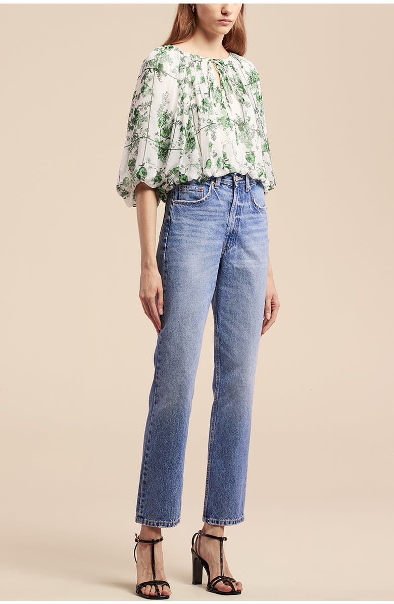 Rebecca Taylor Conservatory Fleur Bubble Top, Alternate, color,