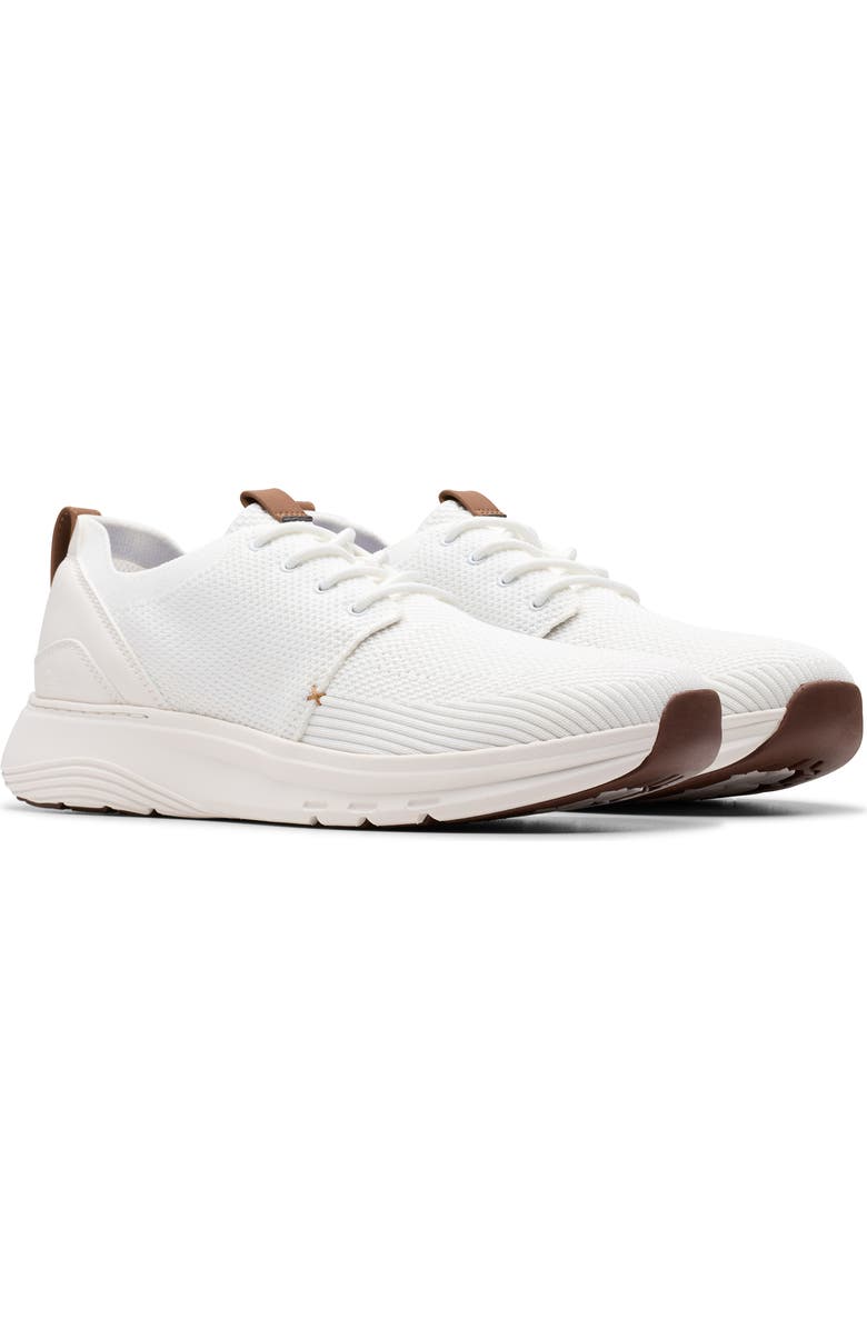 Clarks<sup>®</sup> Motion Trek Mx Sneaker, Alternate, color, White