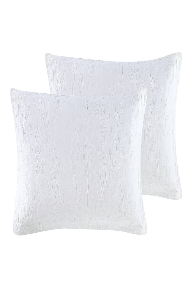 Costa Sera 100% Cotton Shams Set, Alternate, color, WHITE