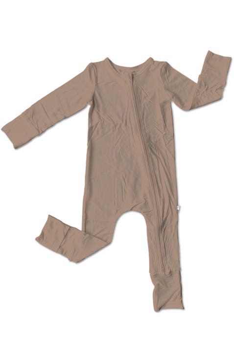 Spring Solid Convertible Footie