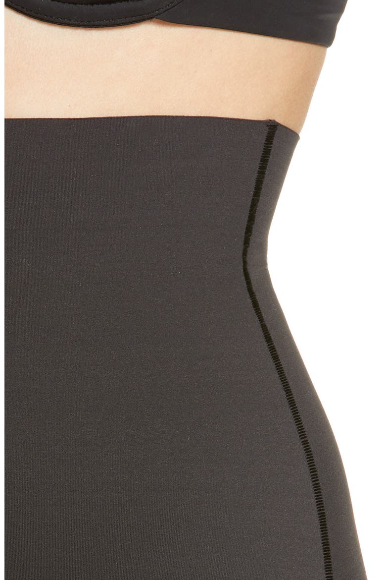 Sleek Essentials High Waist Briefs, Alternate, color, BLACK