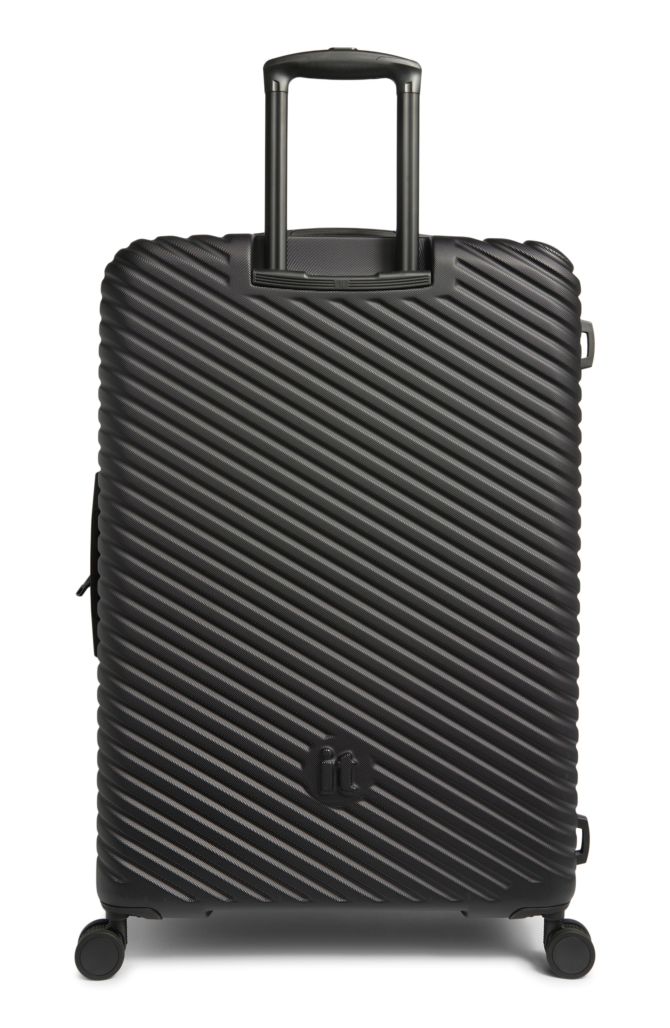IT LUGGAGE Pleating 31-Inch Hardside Spinner Luggage, Alternate, color, Black