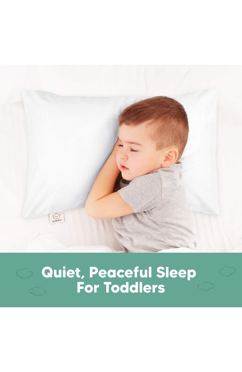 KeaBabies My Little Dreamy [Protect+] Waterproof Pillowcase, Alternate, color, Soft White