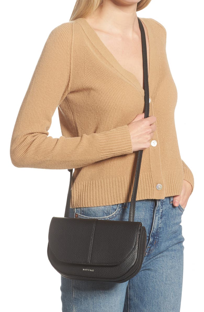 Matt & Nat Buda Vegan Leather Crossbody Bag, Alternate, color,