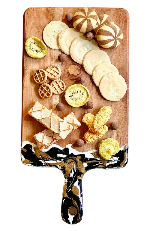 Tiramisu Acacia Wood Platter In Brown