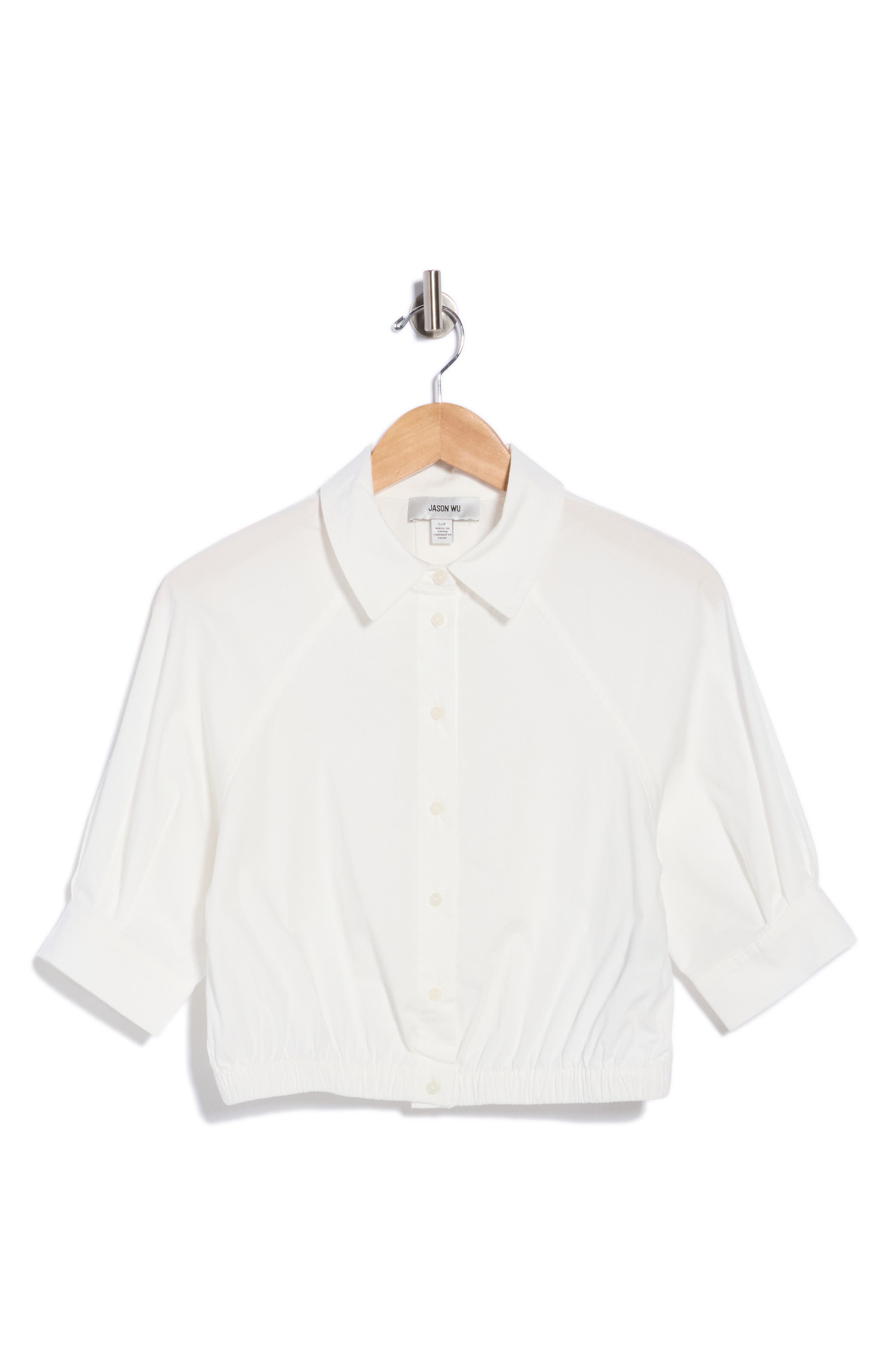 Cropped Short Sleeve Shirt