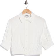 JASON WU Cropped Short Sleeve Shirt