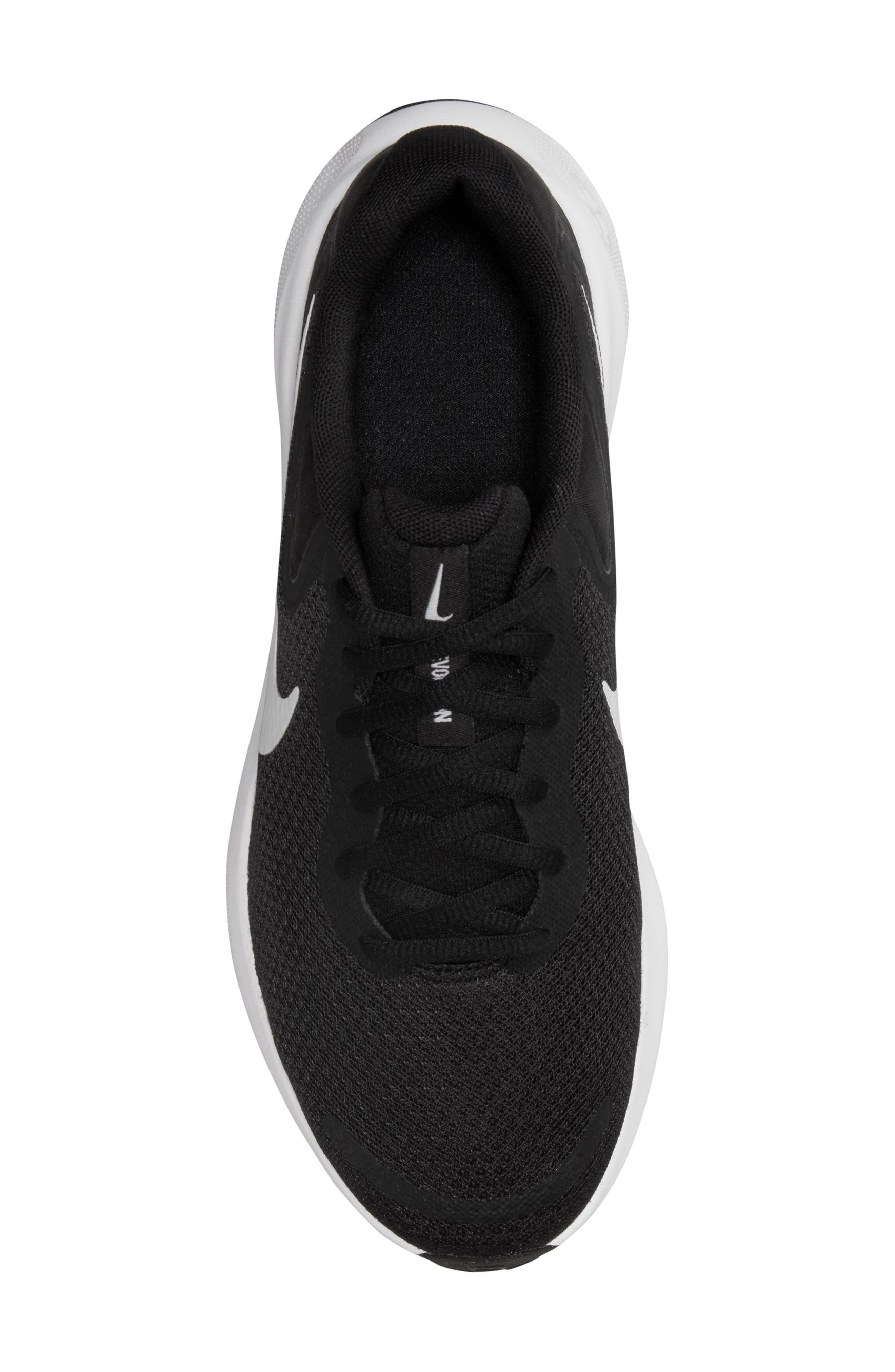 Nike Revolution 7 Running Shoe, Alternate, color, Black/ White