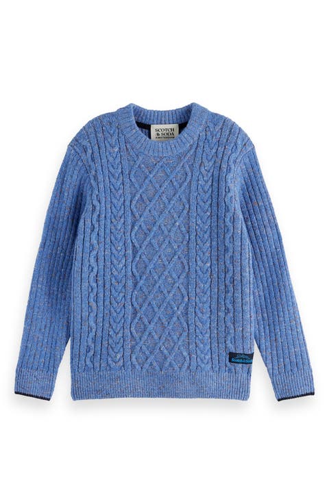 Kids' Cable Sweater (Big Kid)