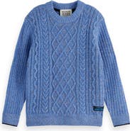 Scotch & Soda Kids' Cable Sweater