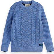Scotch & Soda Kids' Cable Sweater