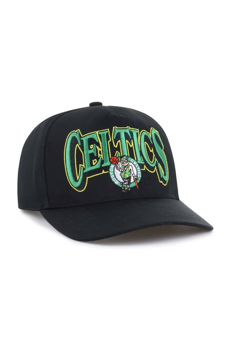 Men's '47 Black Boston Celtics Every Time Past Champs Hitch Adjustable Hat, Alternate, color, Black