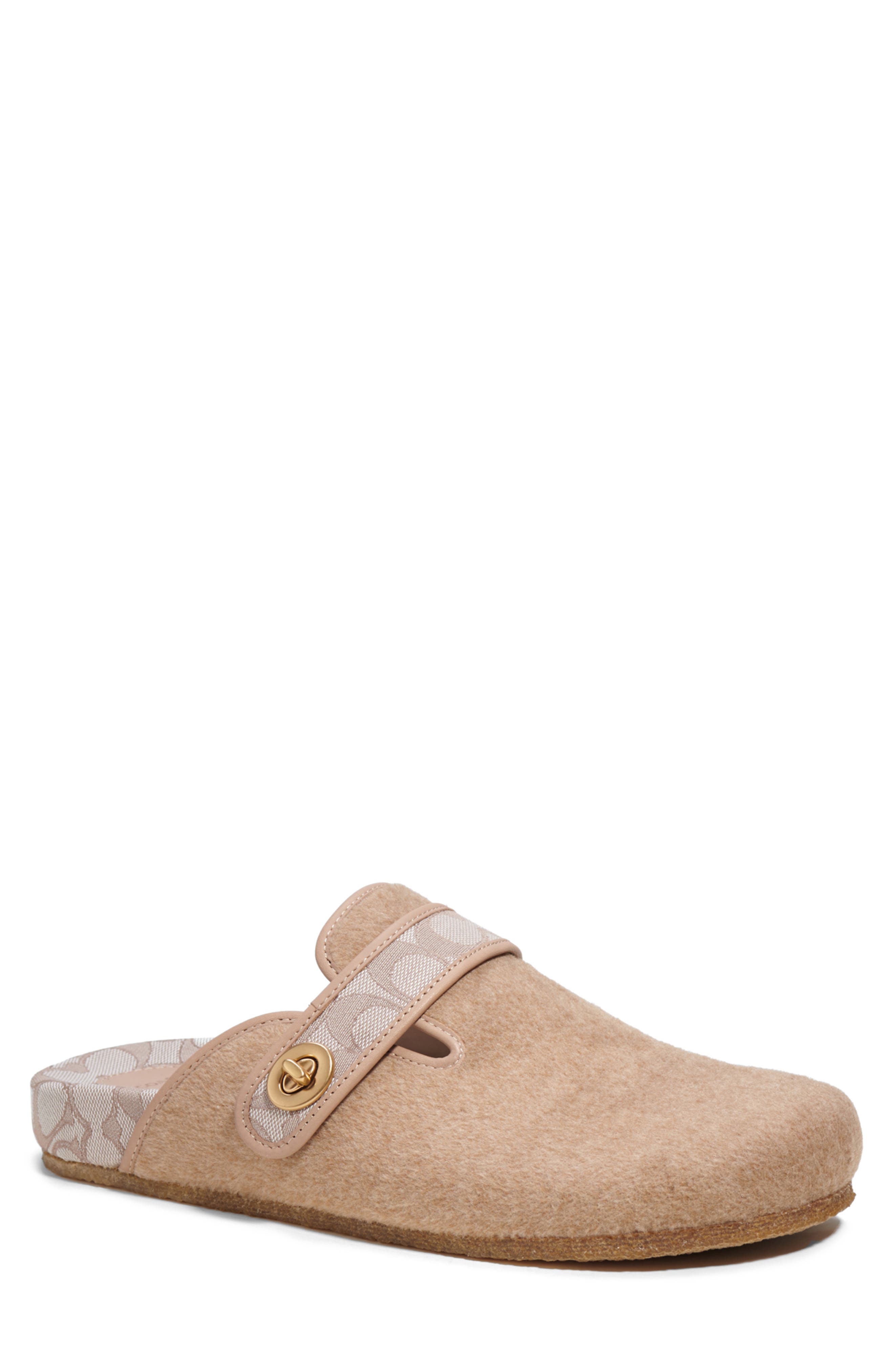 COACH Signature Jacquard Clog, Main, color, 