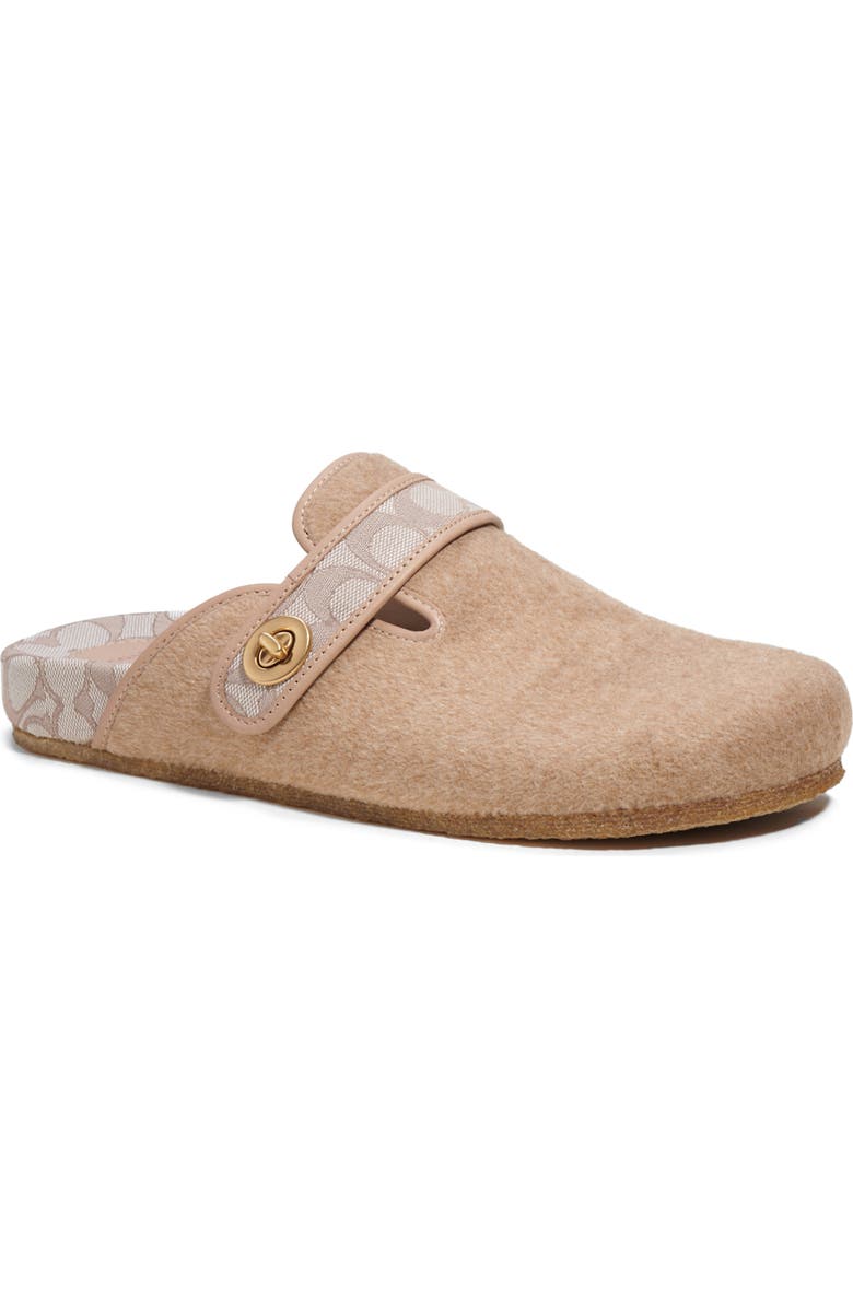 COACH Signature Jacquard Clog, Main, color,
