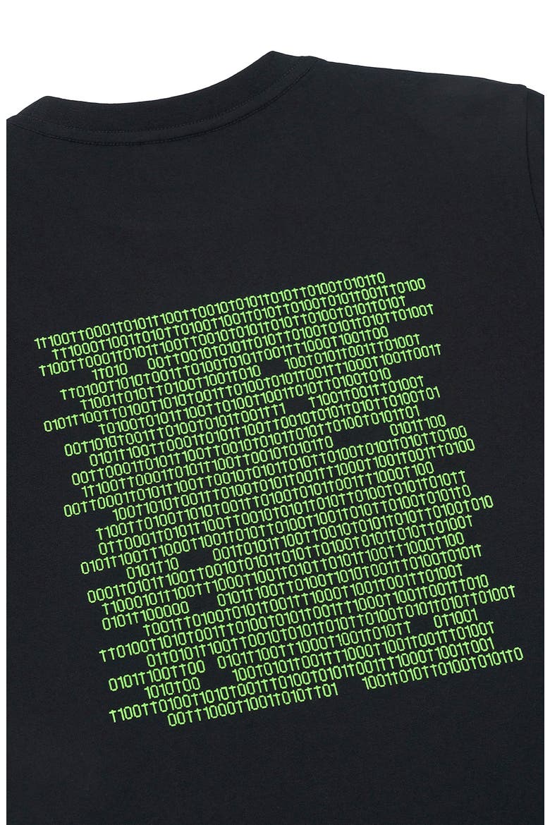Kids' Lawson Binary Logo Graphic T-Shirt, Alternate, color, BLACK BINARY LOGO