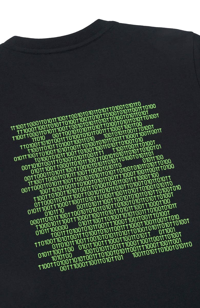 RtA Kids' Lawson Binary Logo Graphic T-Shirt, Alternate, color, 