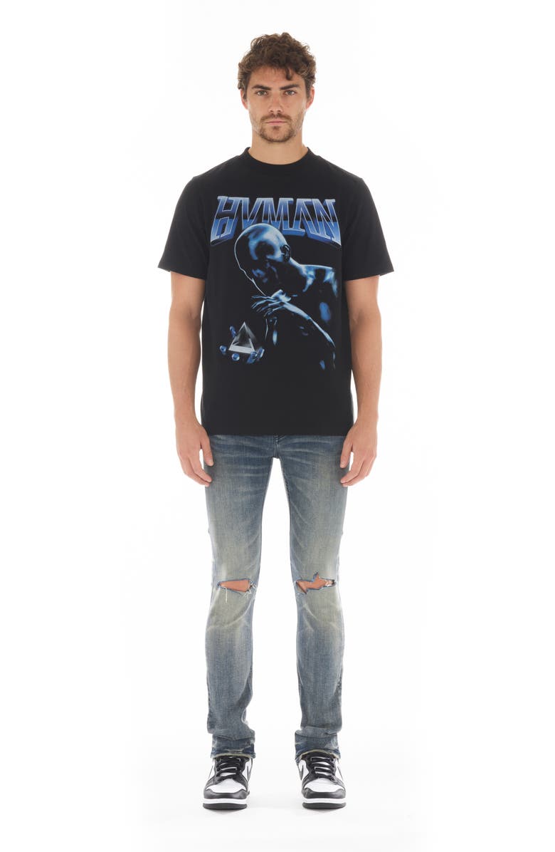 HVMAN Strat Super Skinny Jeans, Alternate, color, Indie